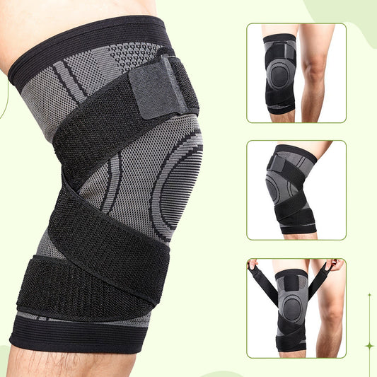 Compression Knee Support Sleeve – Brace for Sports & Running