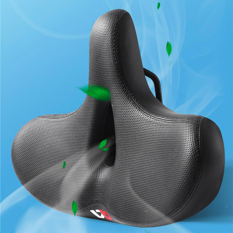 Extra Wide Bike Saddle – Comfort Seat for Saddle Pain