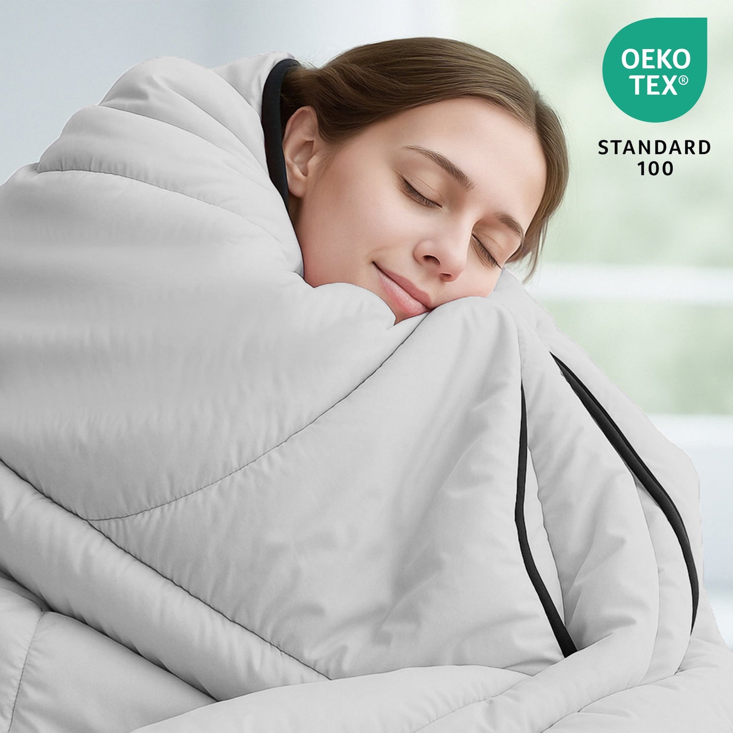 Cooling Calming Blanket – Breathable Ice Sleep Comfort