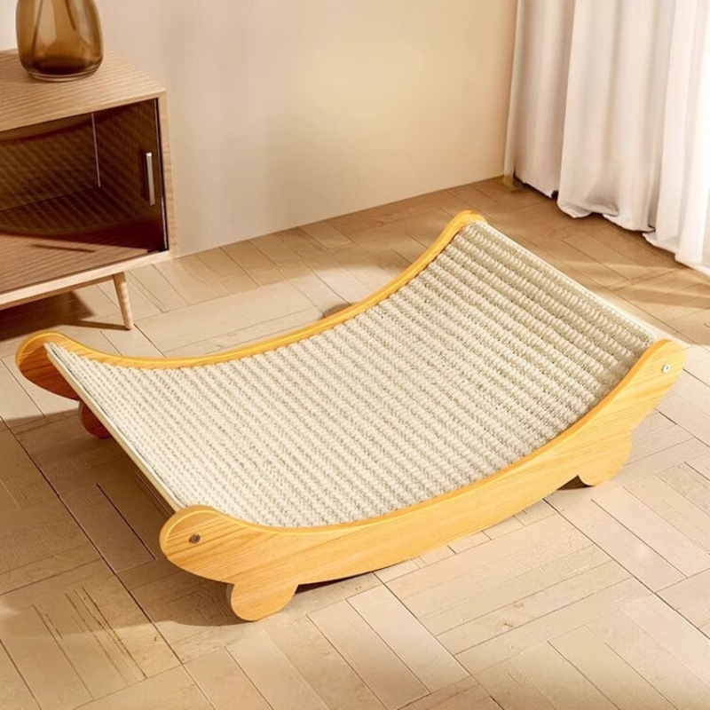 Cat Scratcher Lounge - Durable Cardboard Bed