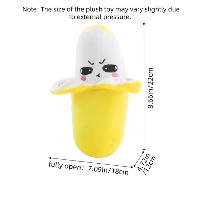 Interactive Music Fruit Plush Toy
