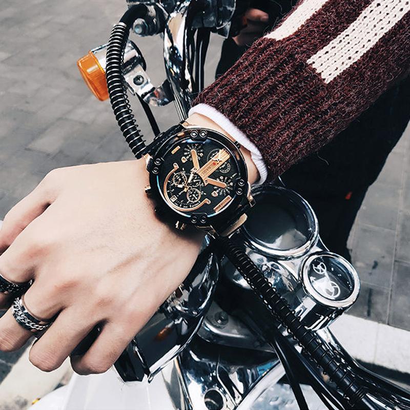 Stainless Steel Chronograph Watch – Quartz Men’s Watch