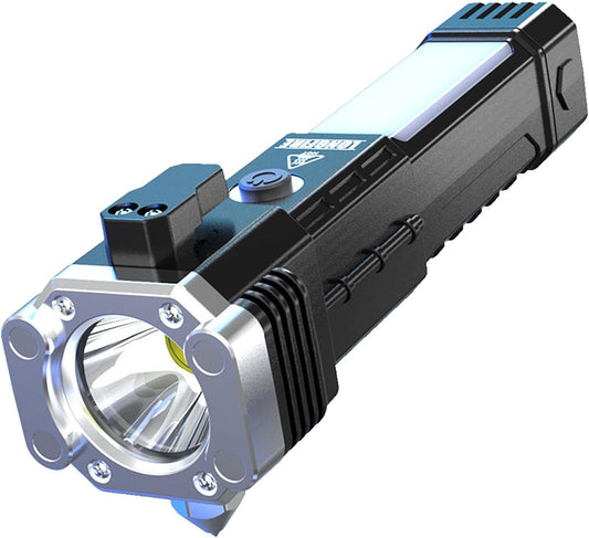High-Power Tactical Flashlight - LED, Long Distance Beam