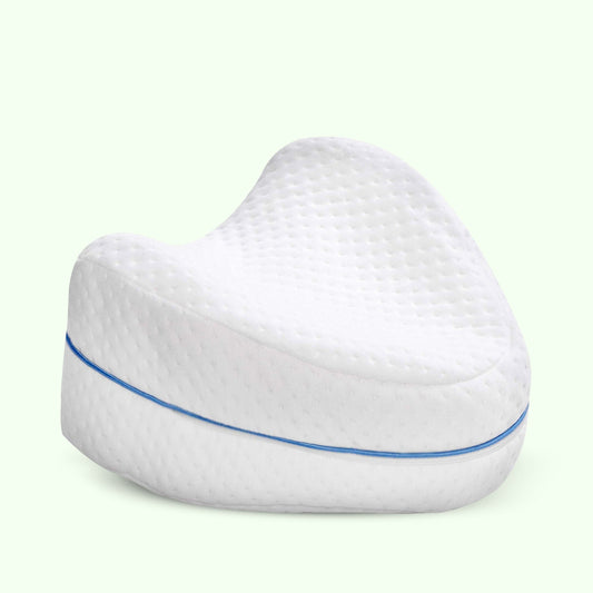 Memory Foam Knee Pillow – Back Pain Relief & Side Sleepers