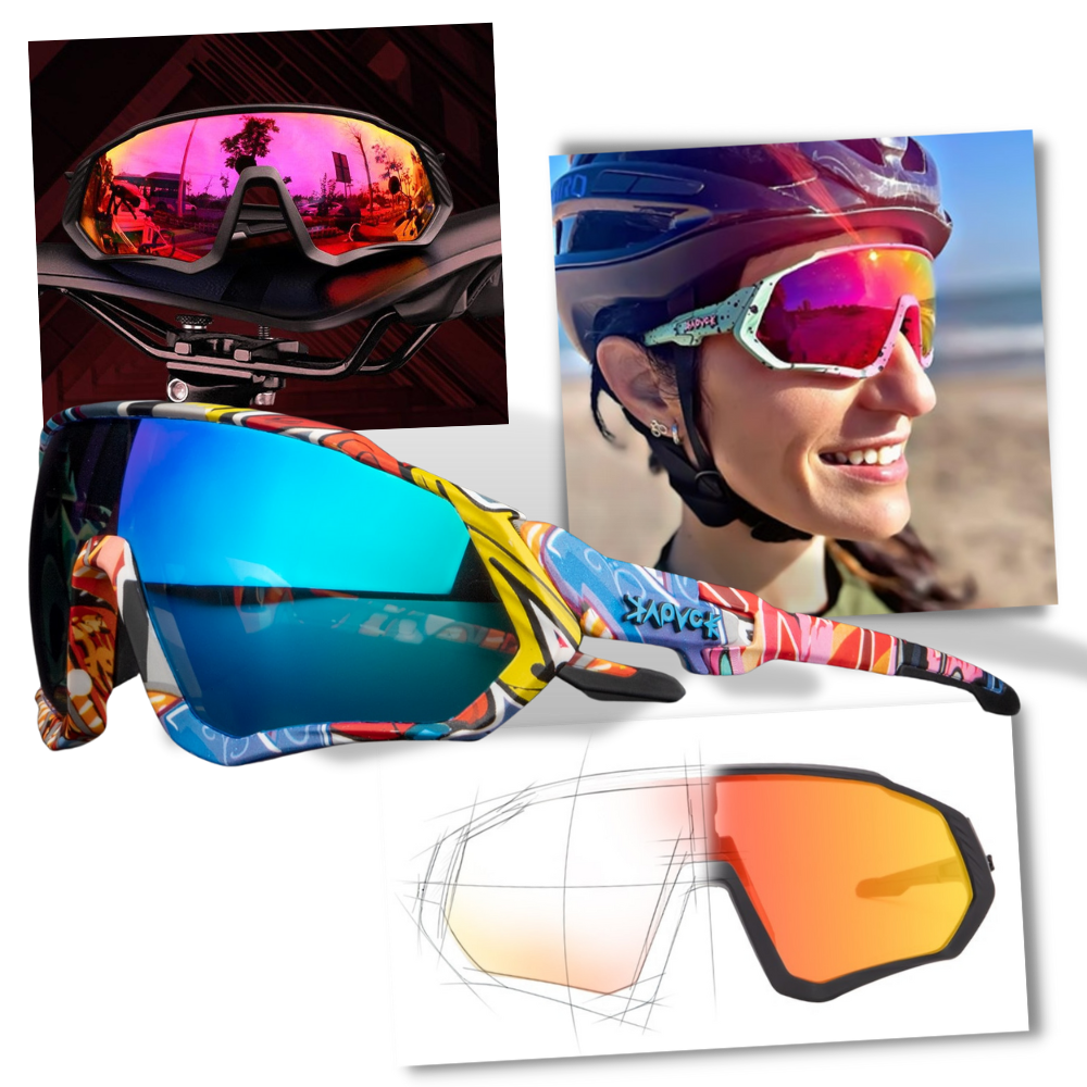 Polarized Cycling Sunglasses – UV Protection & Anti-Glare