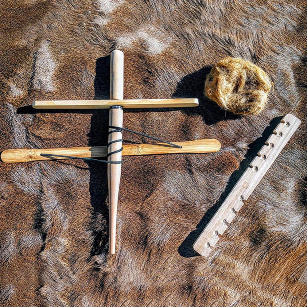 Survival Drilling Wood Fire Starter – Essential Outdoor Tool