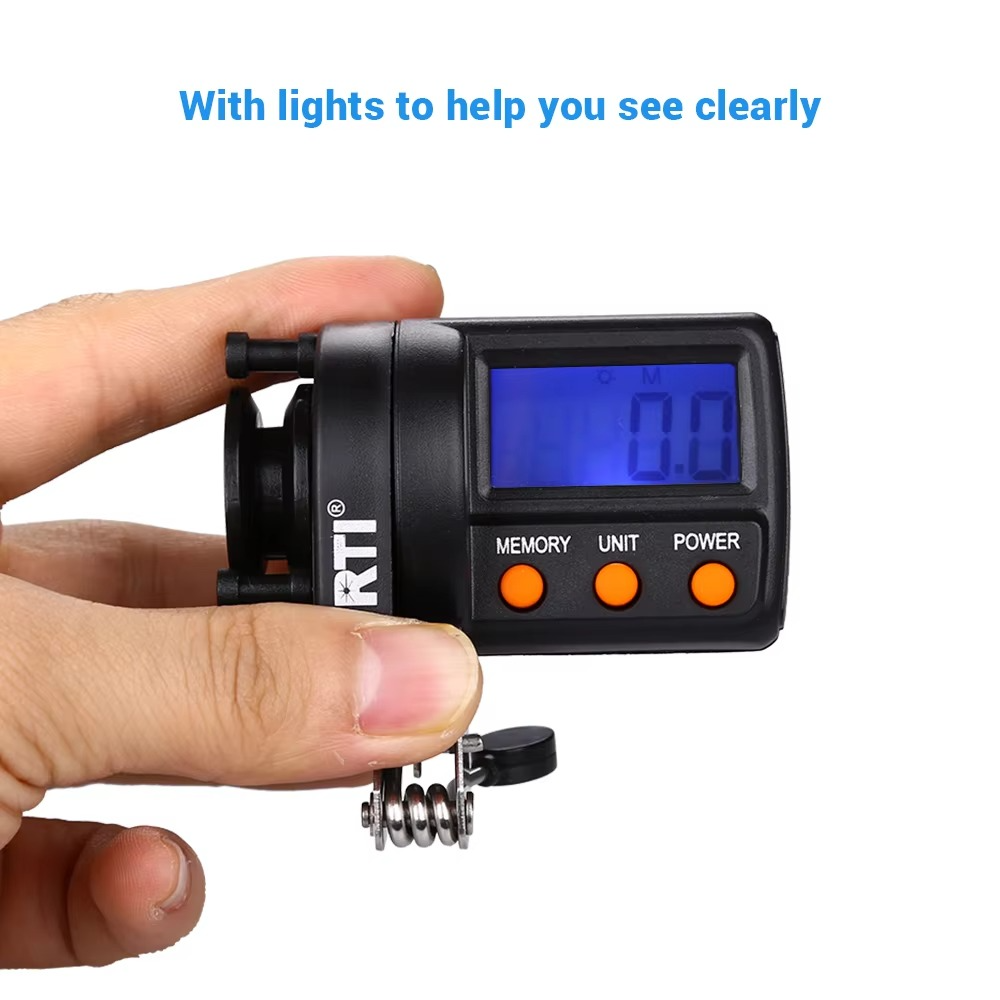 Digital Fishing Line Counter β Clip-On Tackle Depth Tracker