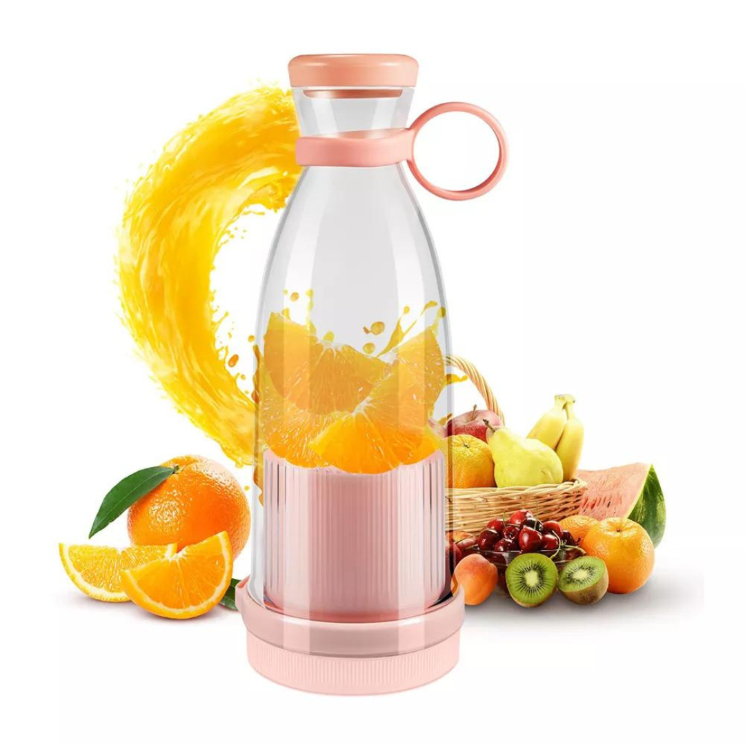 Portable USB Rechargeable Blender - 6 Blade Smoothie Maker for Shakes, Juices & Travel