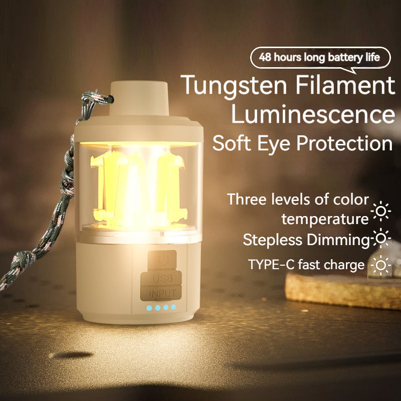 Rechargeable Camping Table Lamp – Portable LED Outdoor Light
