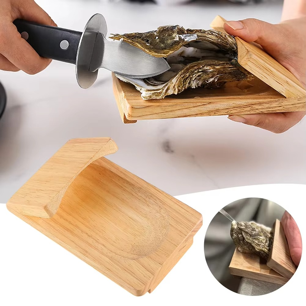 Oyster Shucking Knife Clamp – Easy & Safe Shell Opener Tool