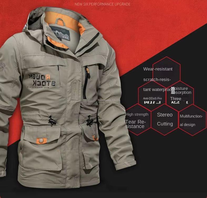 Men's Lightweight Bomber Jacket - Breathable Windbreaker