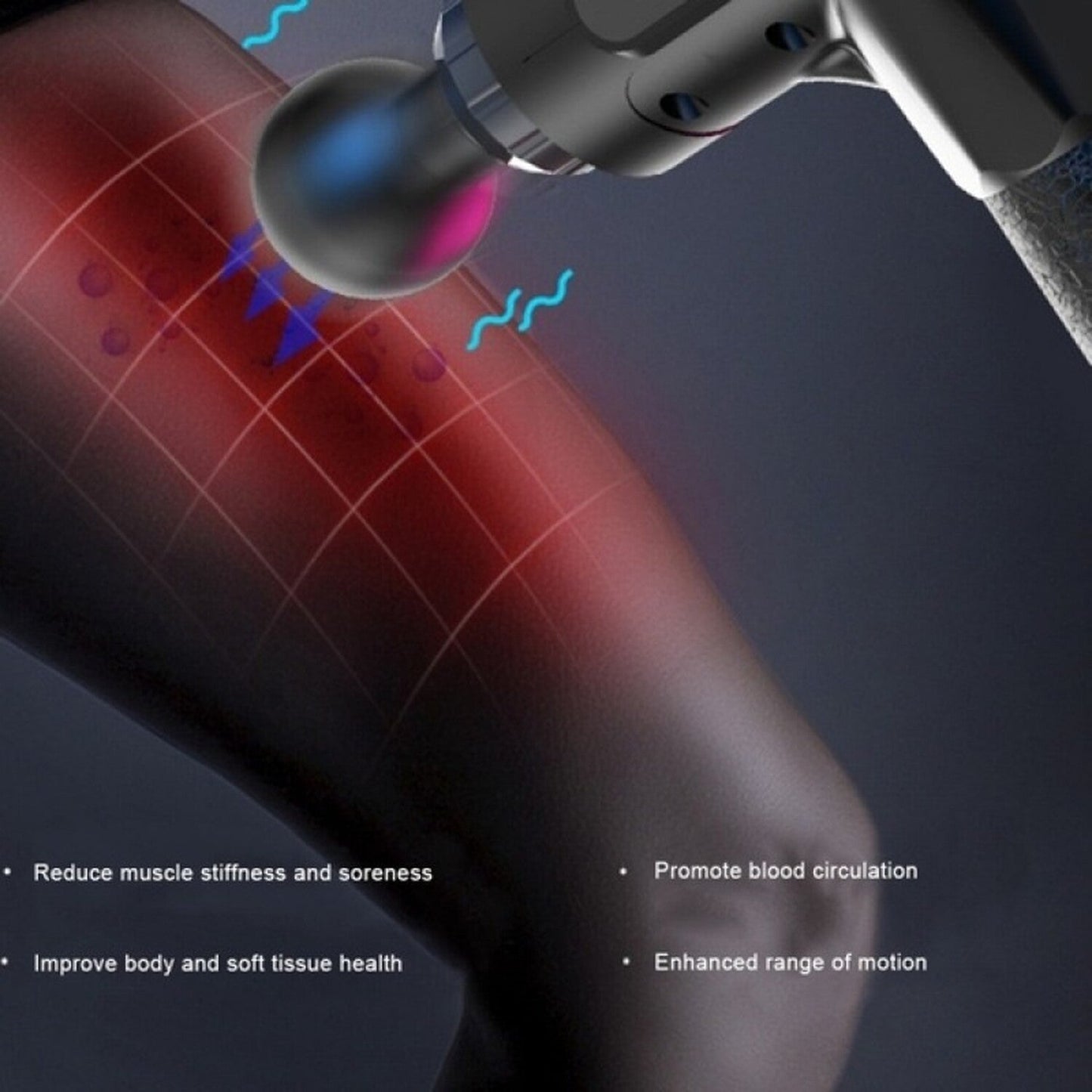 Deep Tissue Massage Gun for Muscle Recovery & Relaxation