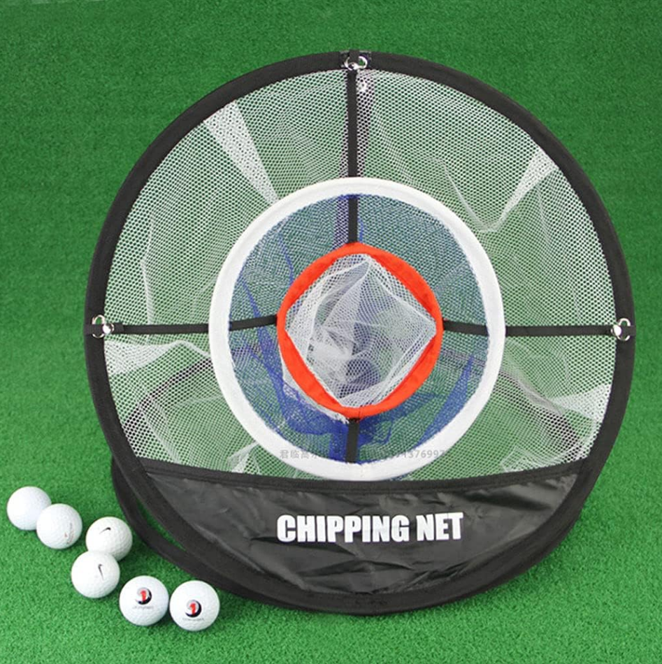Pop Up Golf Chipping Net - Portable, Foldable, Indoor/Outdoor Practice Aid