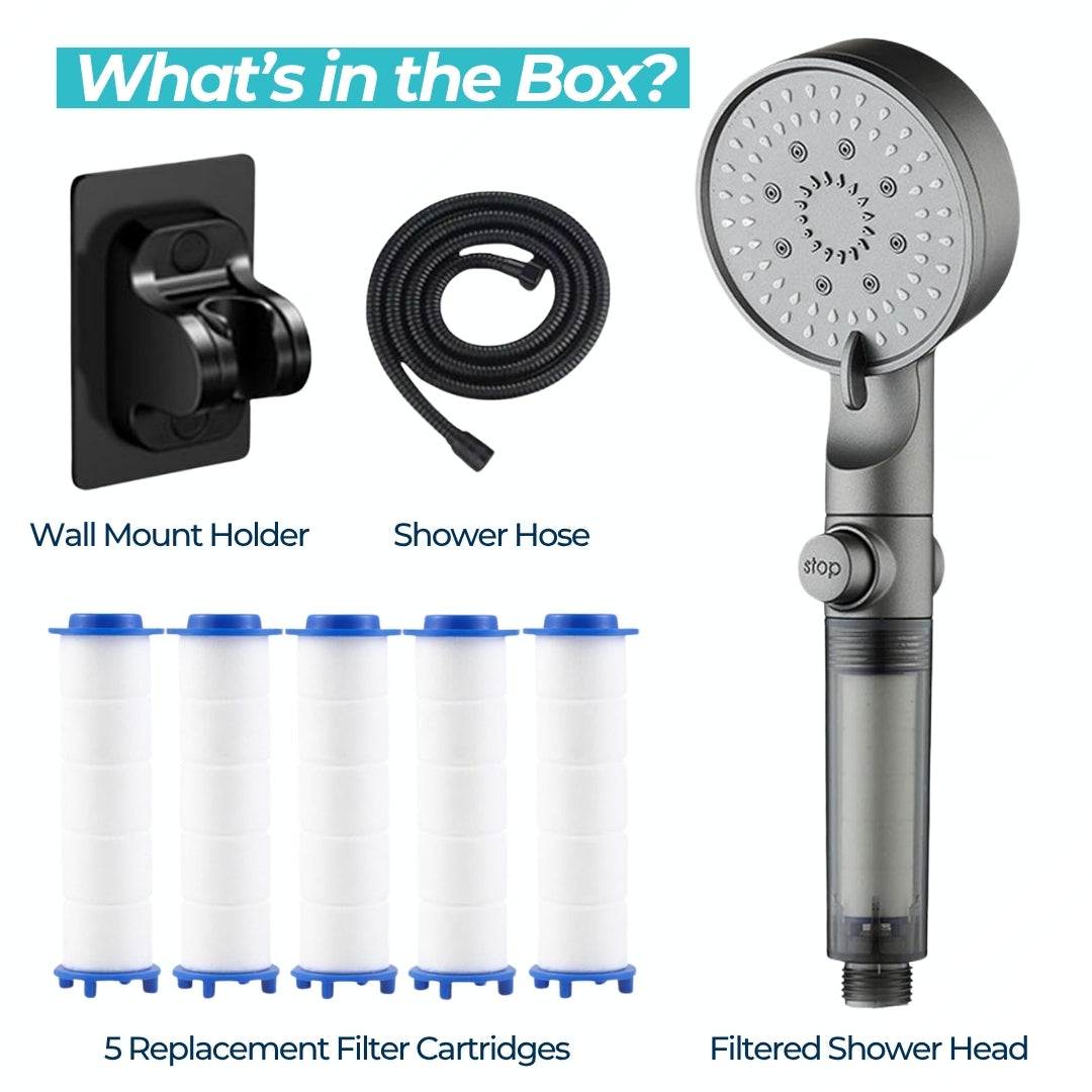 Shower Filters – 5 Pieces