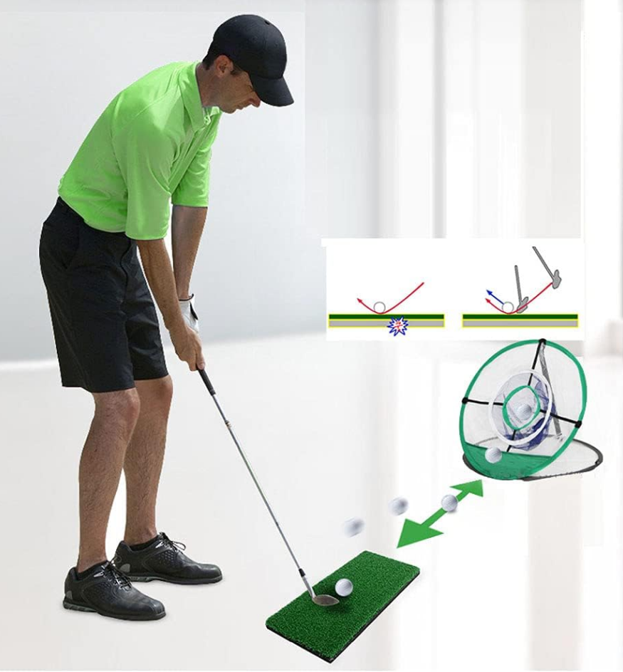 Pop Up Golf Chipping Net - Portable, Foldable, Indoor/Outdoor Practice Aid