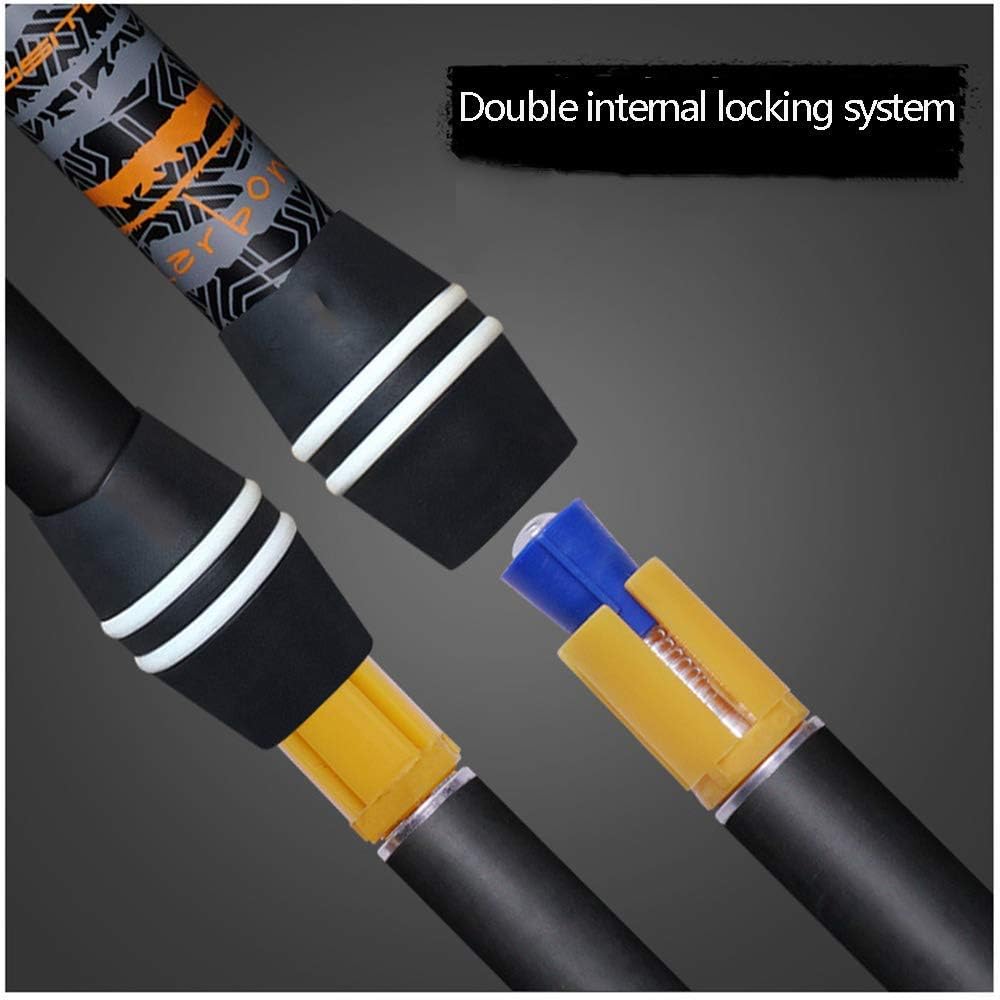 Durable Carbon Fiber Trekking Poles for Hiking & Outdoors