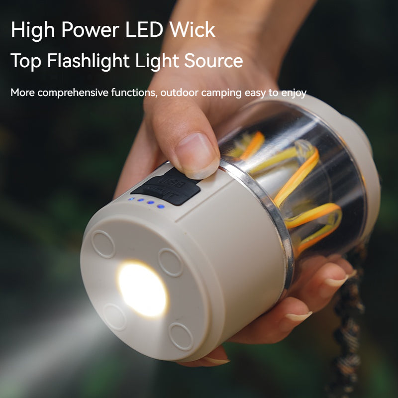 Rechargeable Camping Table Lamp – Portable LED Outdoor Light
