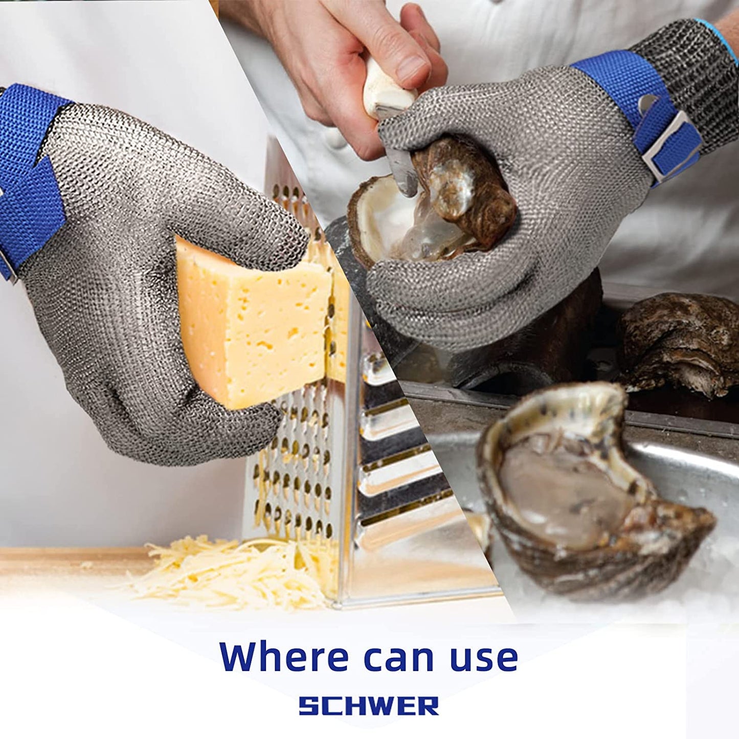Cut Resistant Metal Glove – Stainless Steel Safety