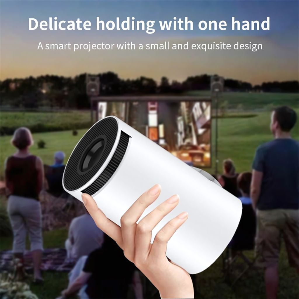 Compact Portable Mini Projector - HD, Travel-Friendly & Wireless