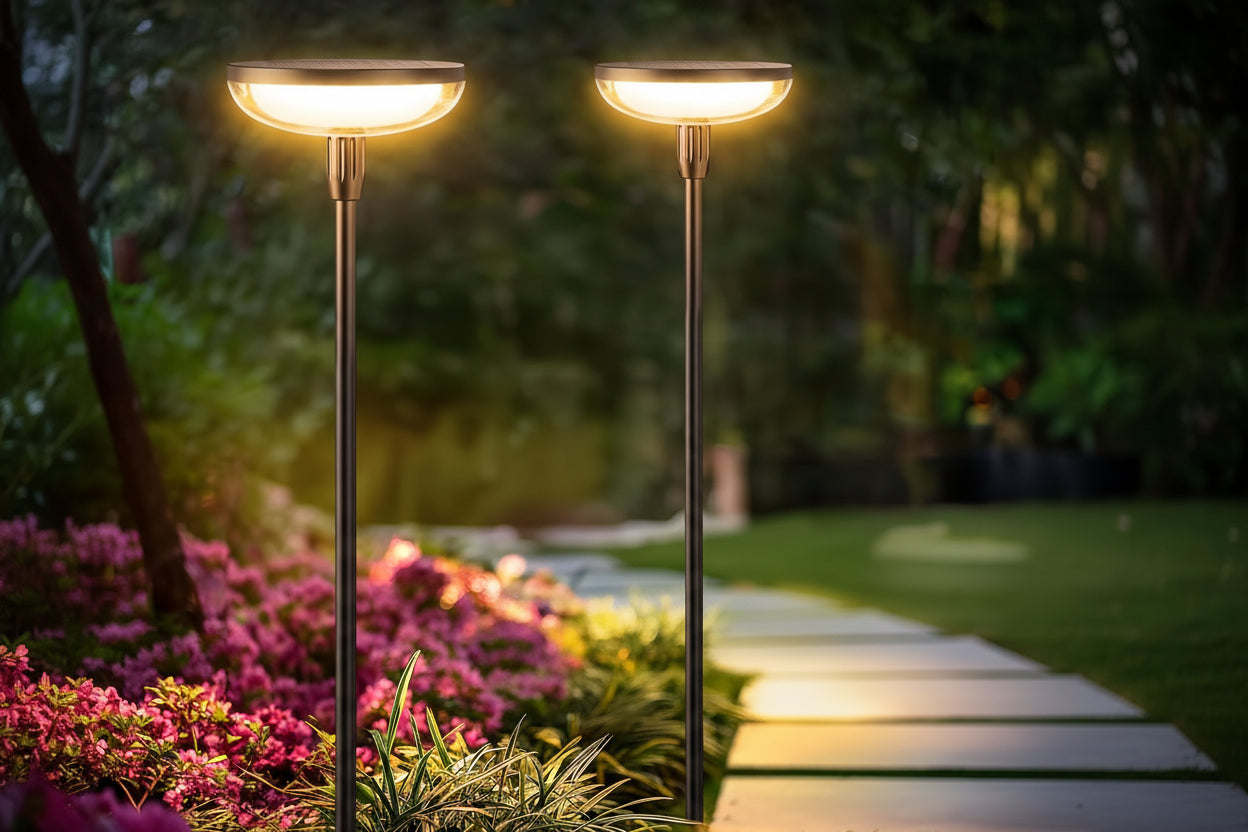 Solar Pathway Lights – Ultra Bright Outdoor Garden Lamps