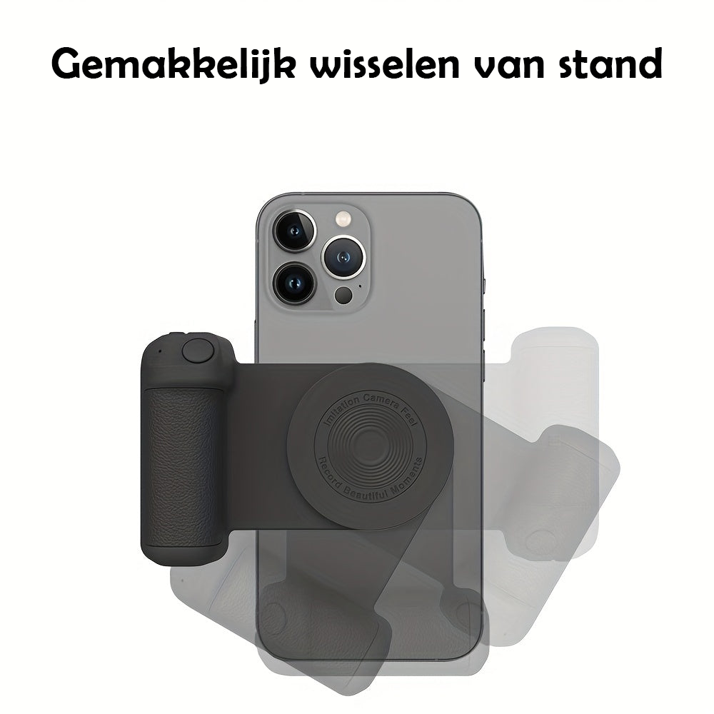 Magnetic Phone Camera Grip – Stabilizer Mount for Selfies