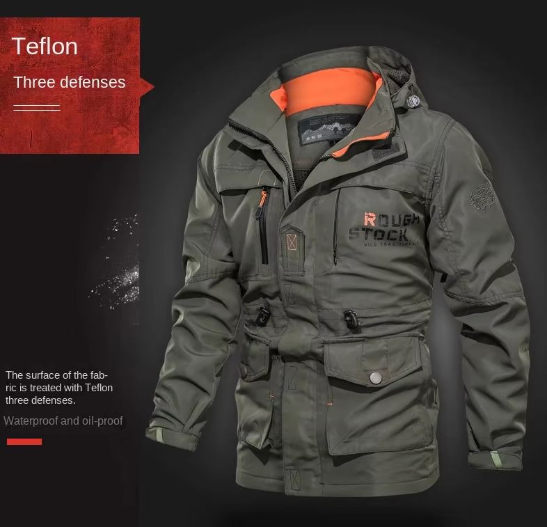 Men's Lightweight Bomber Jacket - Breathable Windbreaker