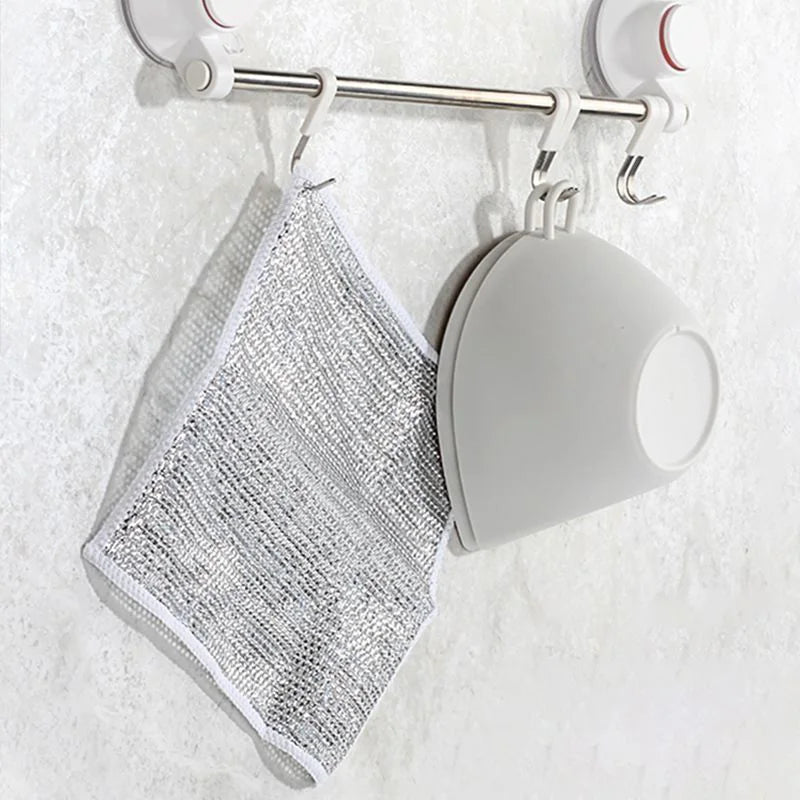 Stainless Steel Wire Dishcloth β Heavy Duty Scrubber Pad