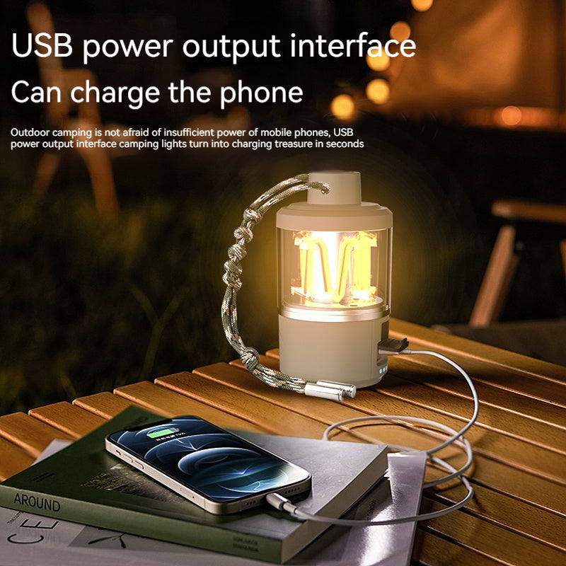 Rechargeable Camping Table Lamp – Portable LED Outdoor Light