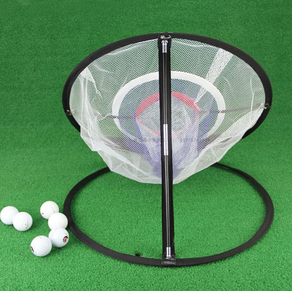 Pop Up Golf Chipping Net - Portable, Foldable, Indoor/Outdoor Practice Aid