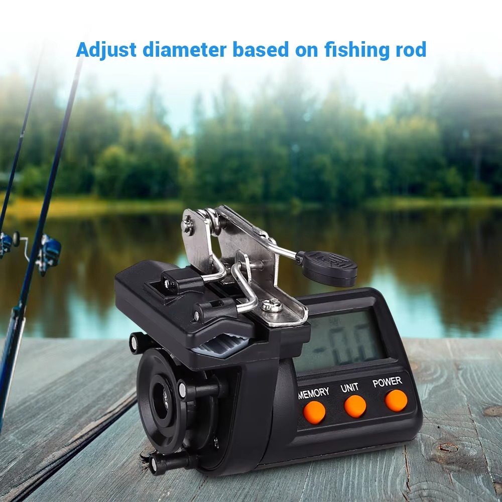 Digital Fishing Line Counter β Clip-On Tackle Depth Tracker