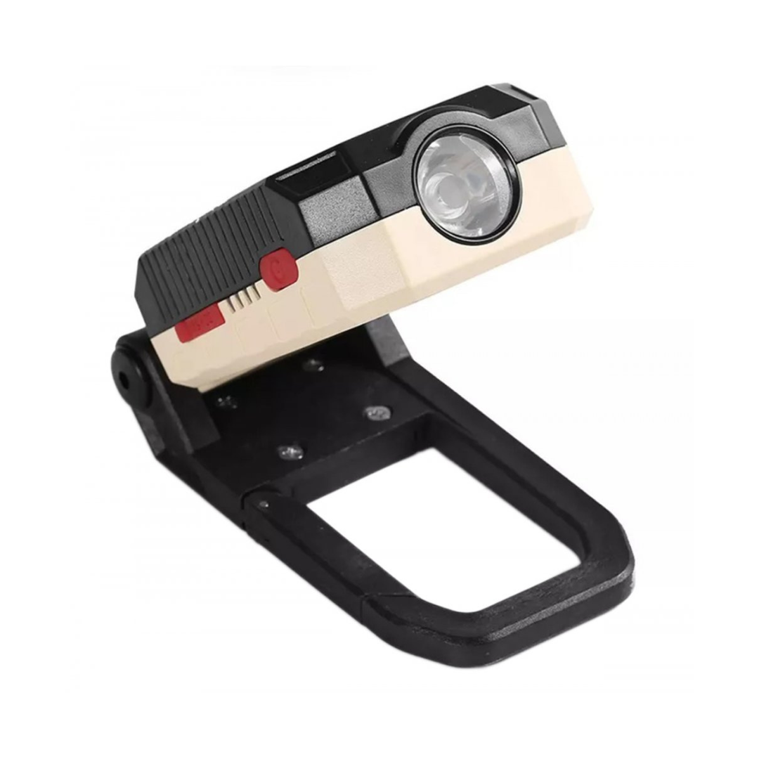 MagnoBeam Rechargeable LED Flashlight - Magnetic USB Camping Light