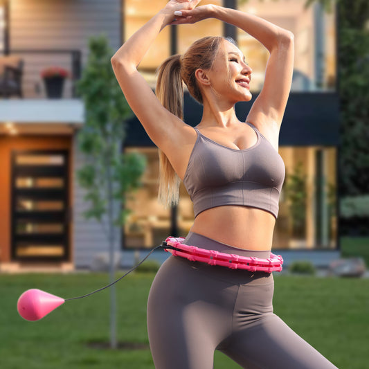 Weighted Hula Hoop – Fat Burner & Calorie Slimming Tool
