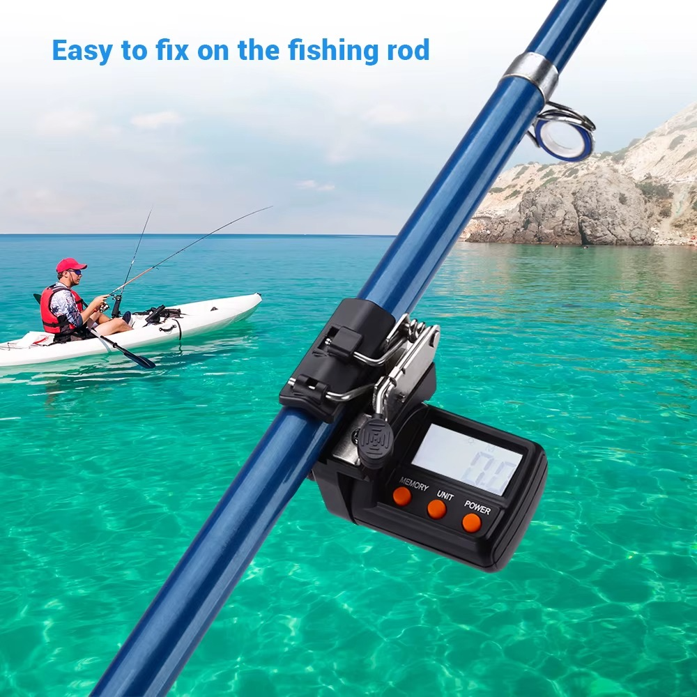 Digital Fishing Line Counter β Clip-On Tackle Depth Tracker