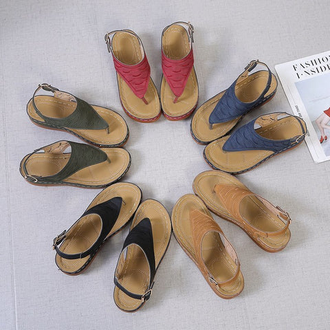 Women’s Orthotic Sandals – Arch Support for Foot Pain