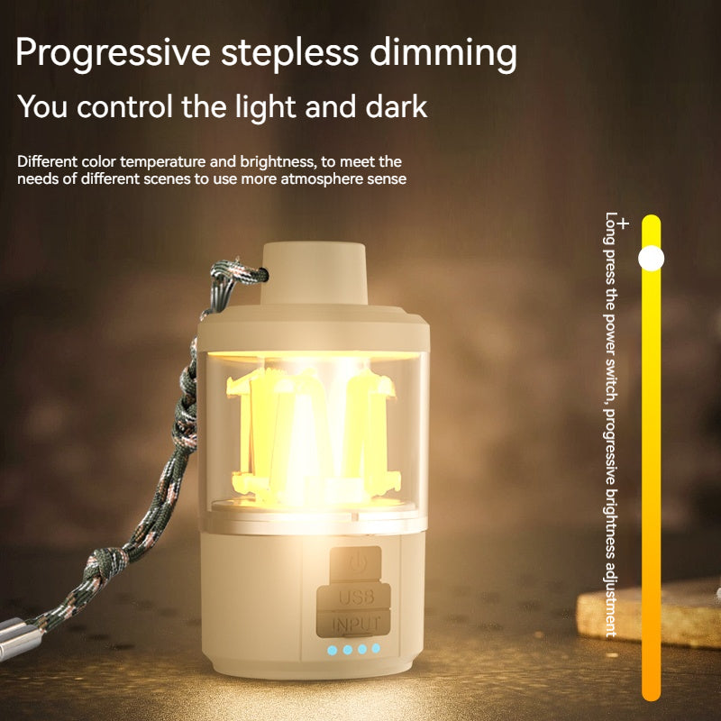 Rechargeable Camping Table Lamp – Portable LED Outdoor Light
