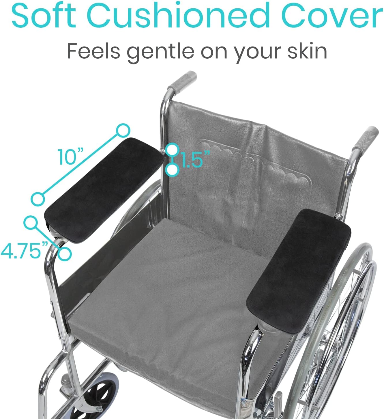 Comfortable Memory Foam Armrest Pads - Ergonomic Support