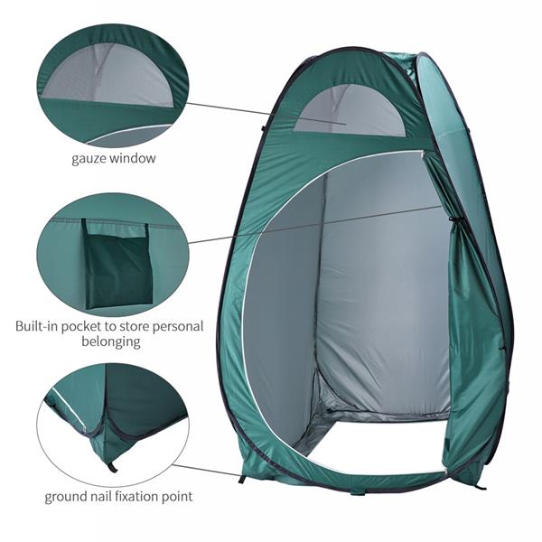Portable Toilet Tent – Outdoor Privacy Shelter for Camping