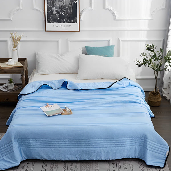 Cooling Calming Blanket – Breathable Ice Sleep Comfort