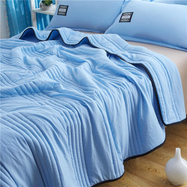 Cooling Calming Blanket – Breathable Ice Sleep Comfort