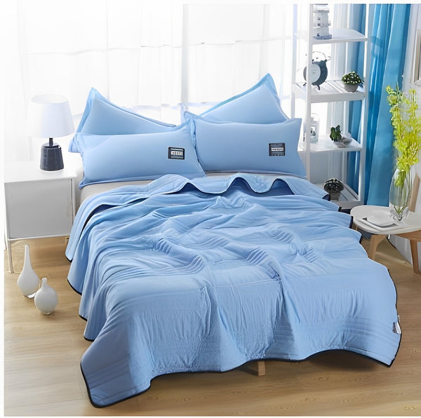 Cooling Calming Blanket – Breathable Ice Sleep Comfort