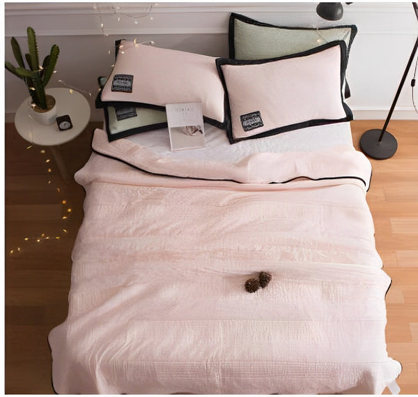 Cooling Calming Blanket – Breathable Ice Sleep Comfort