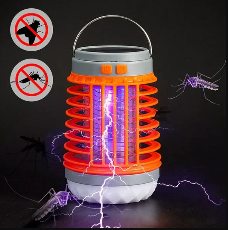 UV Mosquito Killer Lamp - USB Rechargeable, Portable Insect Zapper