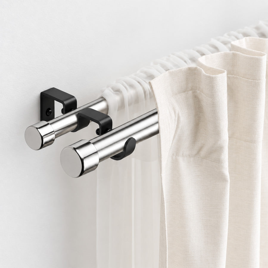 Double Rod Bracket – 2 Pieces