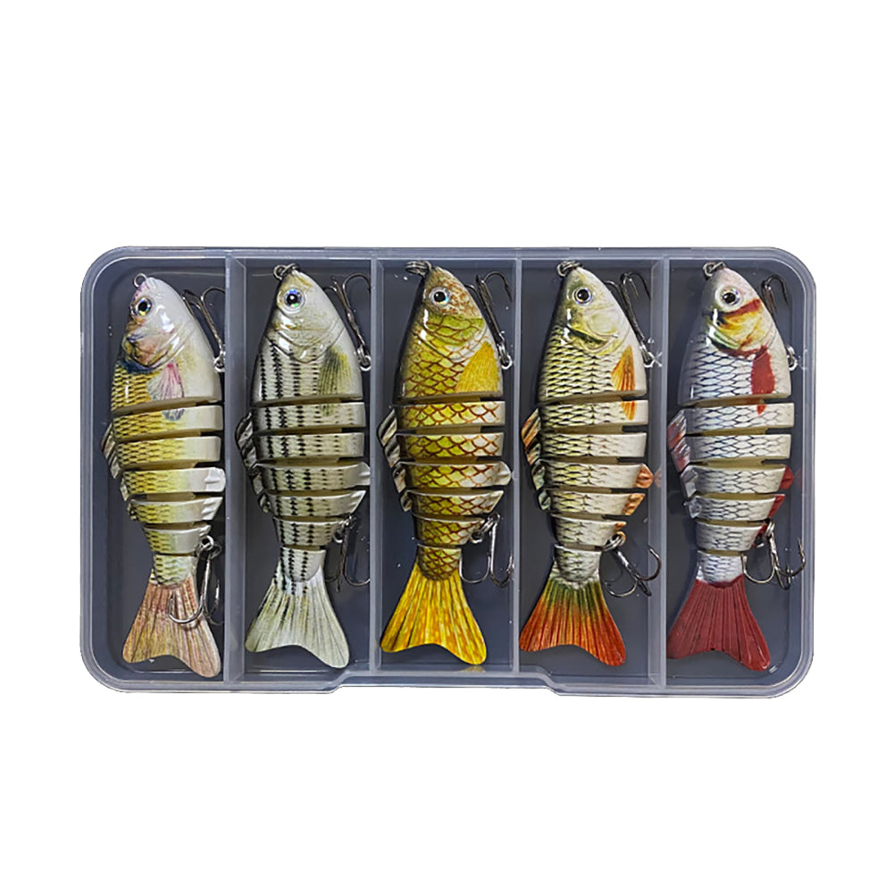 Bionic Fishing Lure Set - Lifelike Soft Baits for Freshwater & Saltwater