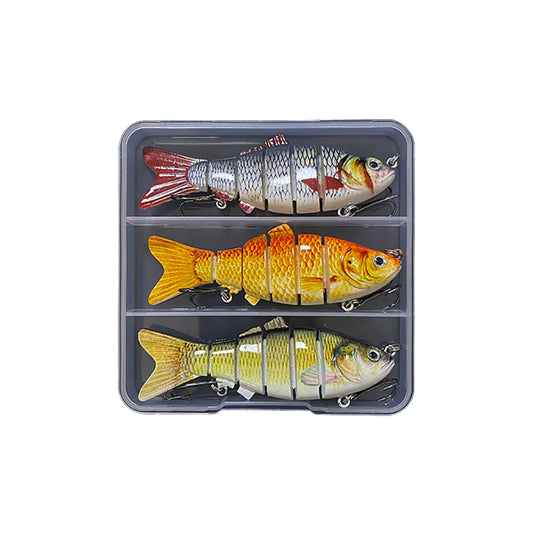 Bionic Fishing Lure Set - Lifelike Soft Baits for Freshwater & Saltwater