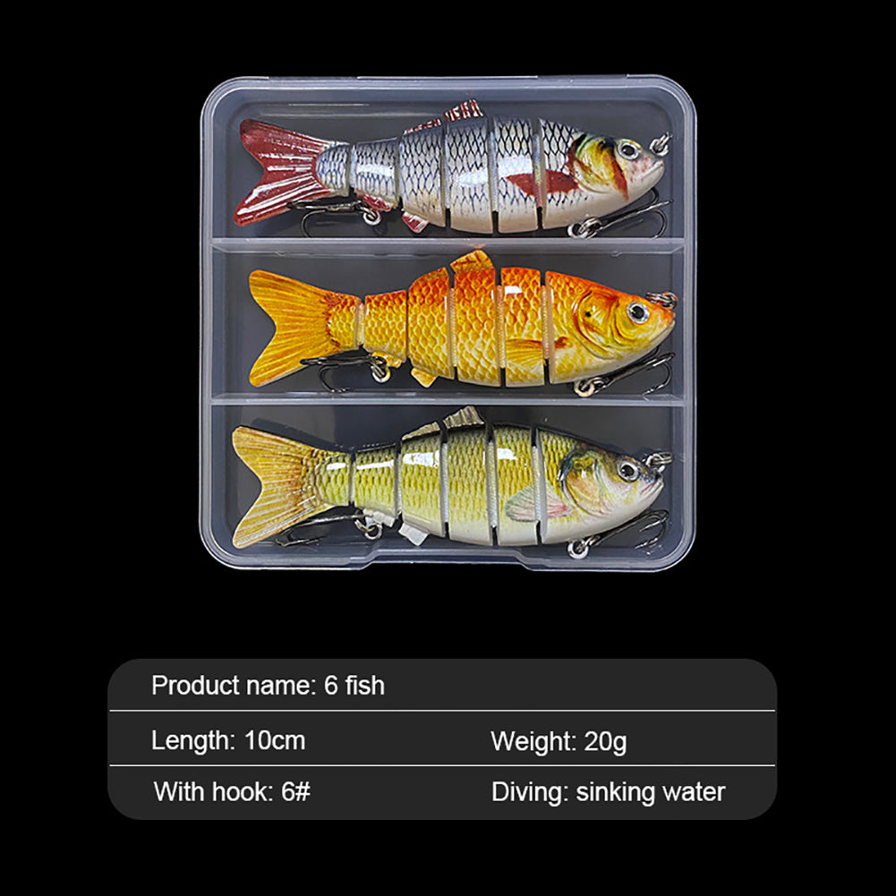 Bionic Fishing Lure Set - Lifelike Soft Baits for Freshwater & Saltwater