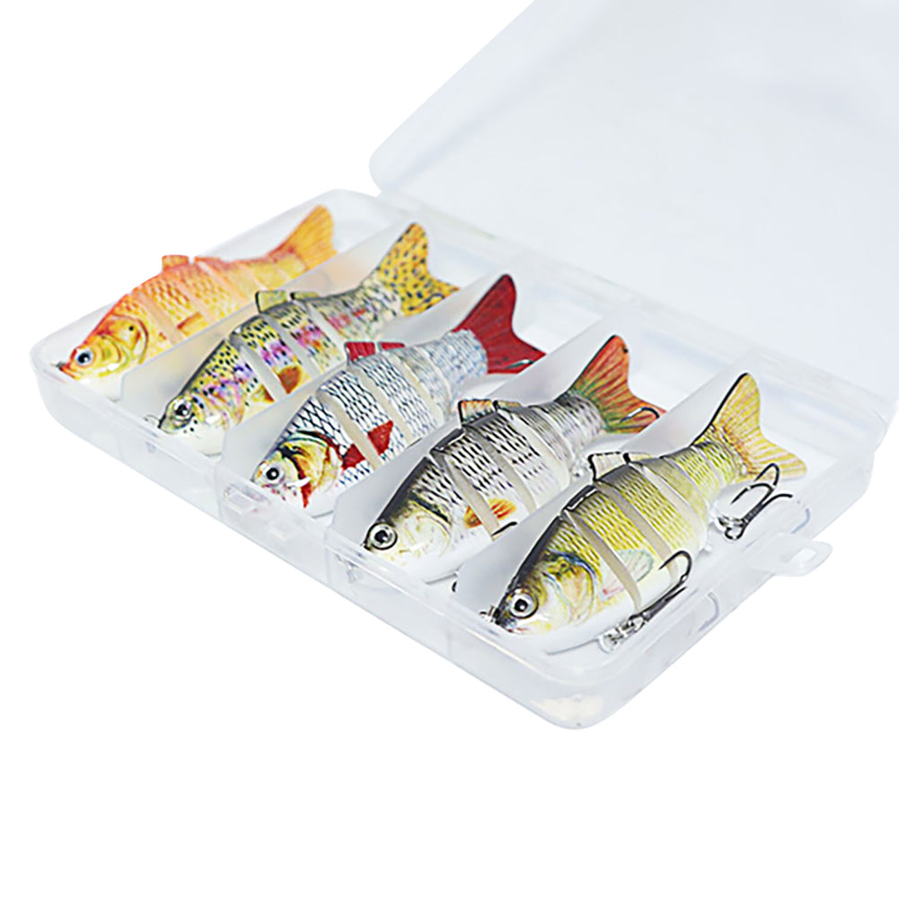 Bionic Fishing Lure Set - Lifelike Soft Baits for Freshwater & Saltwater