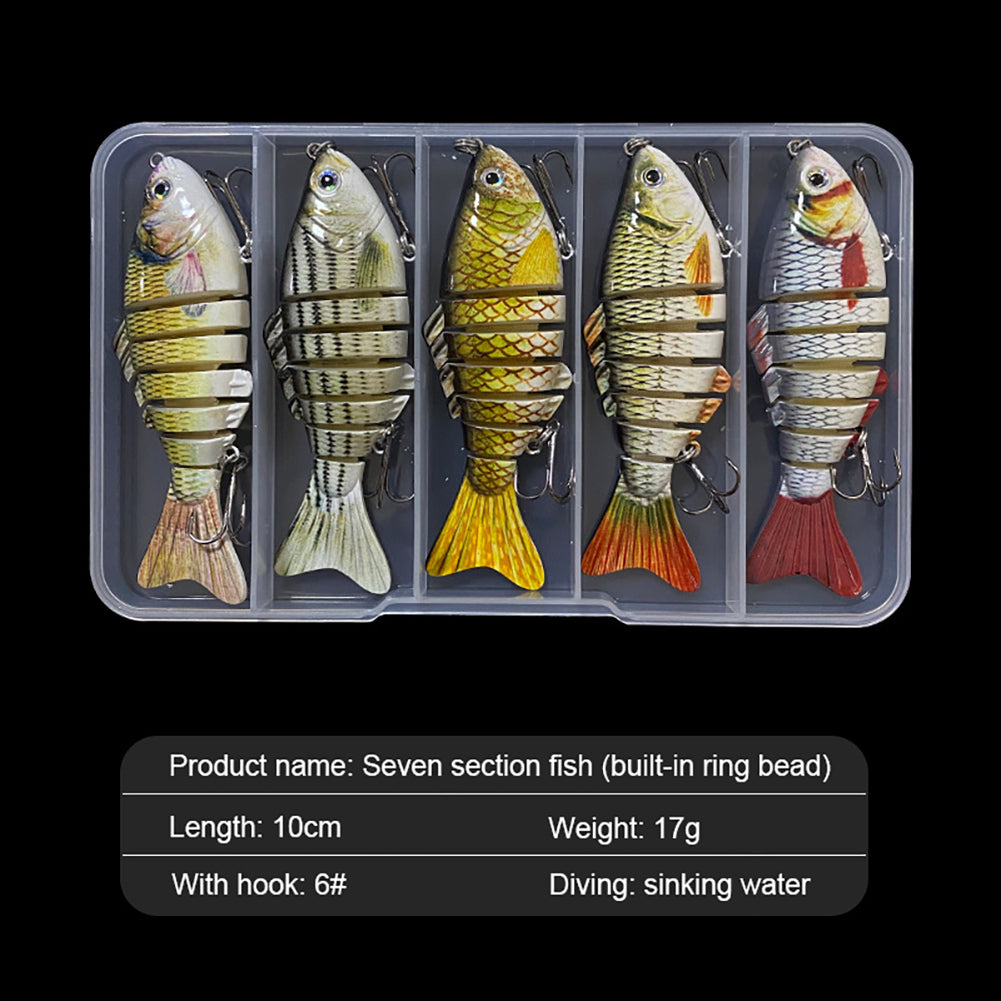 Bionic Fishing Lure Set - Lifelike Soft Baits for Freshwater & Saltwater