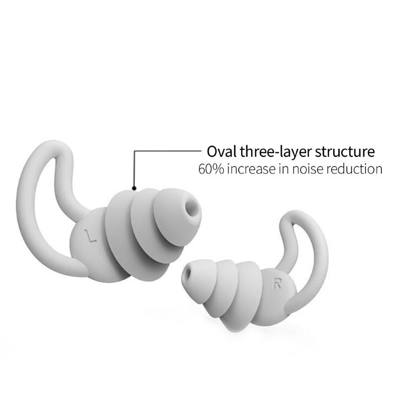 Soothing Sleep Earplugs – Noise Reducing, Reusable