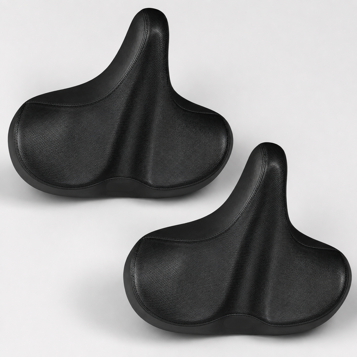 Extra Wide Bike Saddle – Breathable Shock-Absorbing Bike Seat